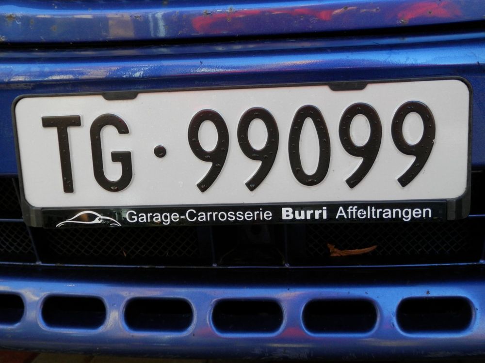 Thurgauer Autonummer 1