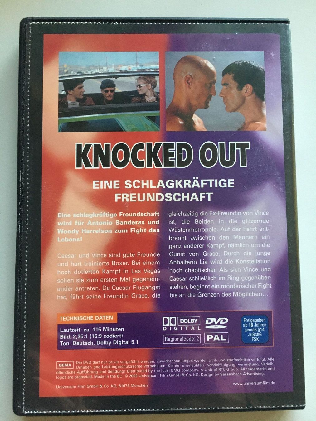 Tutti i DVDs: DVD - Knocked Out - Antonio Banderas – Usato da Horw venduto da dreamsofacid 1