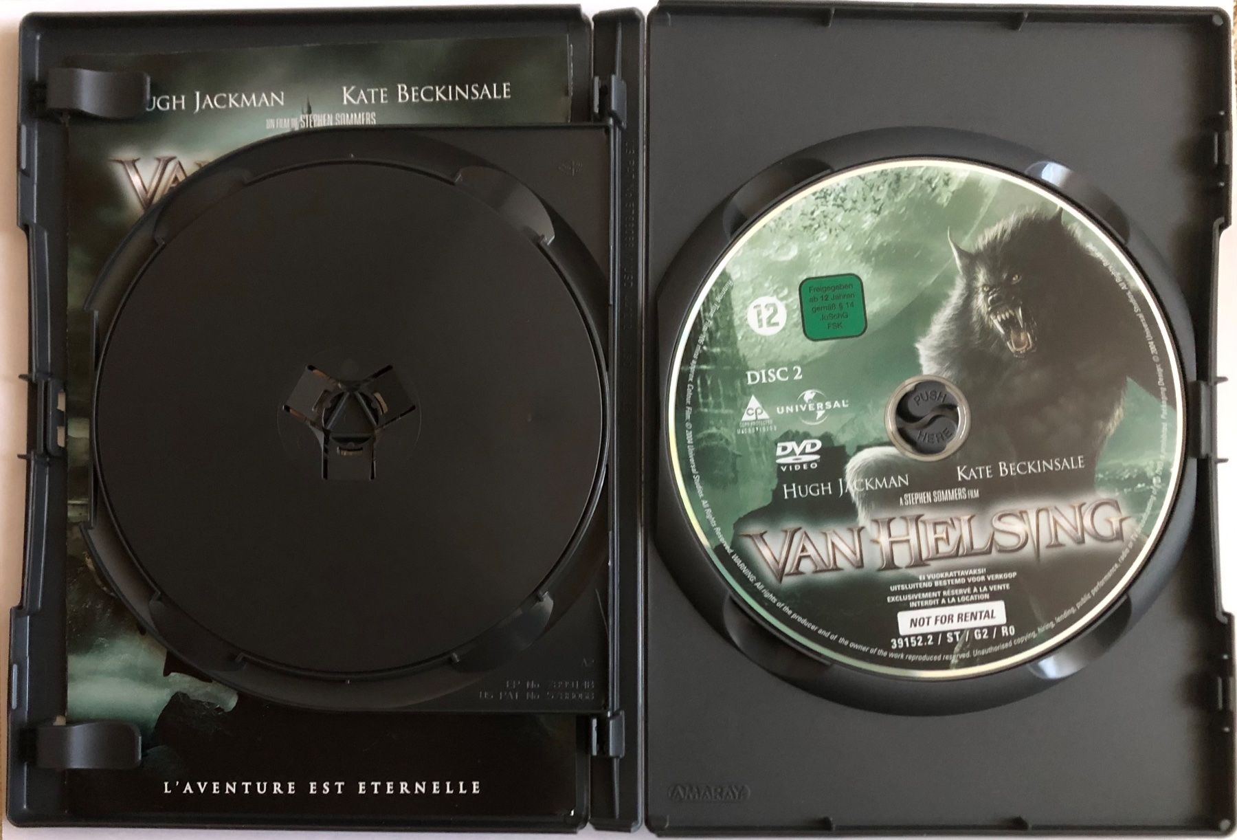 Alle DVDs: HUGH JACKMAN / KATE BECKINSALE - VAN HELSING – Gebraucht aus Poliez-Pittet von Newtown-Records 3