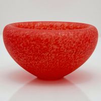 Vide-poche Funghi par Ulrica Hydman Vallien pour Kosta Boda