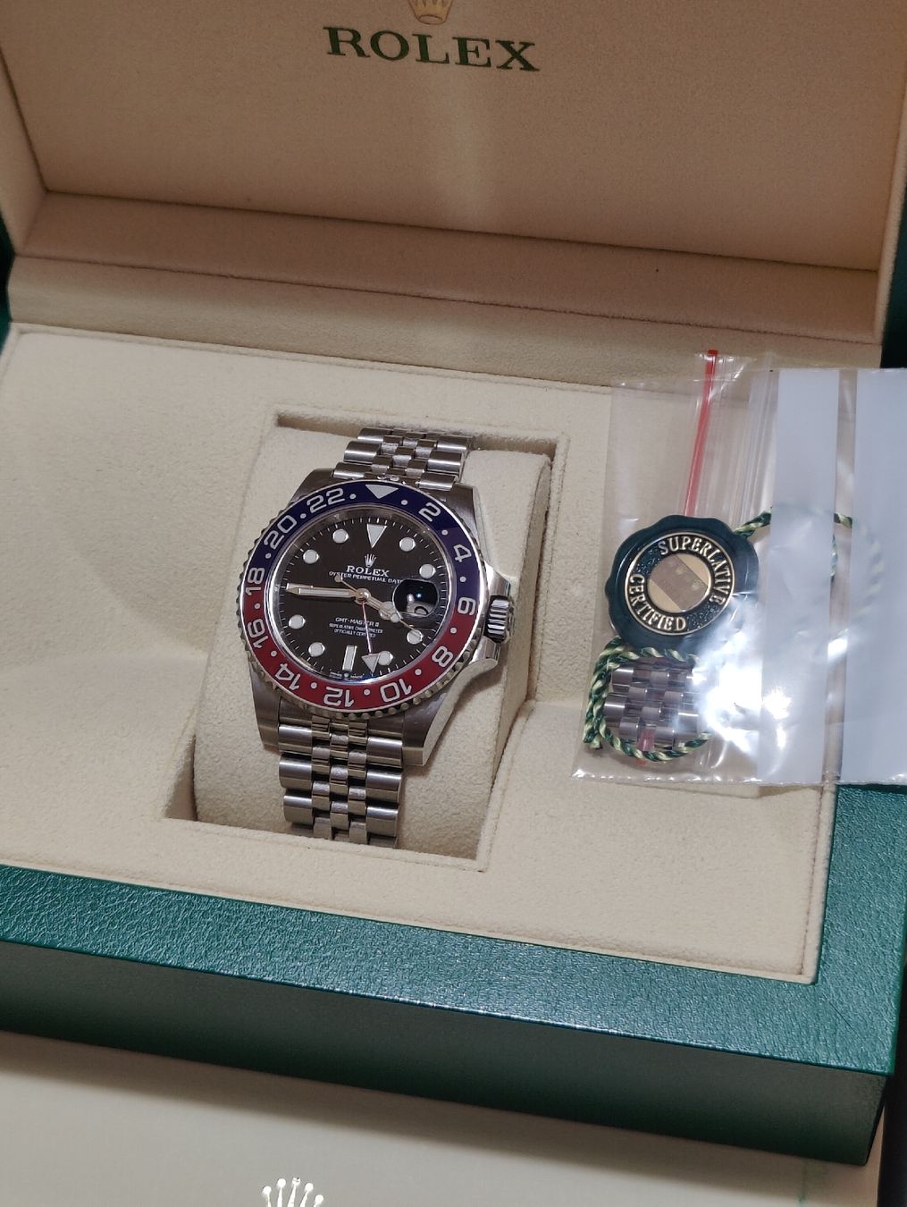 Rolex Orologi: Rolex gmt master II pepsi  – Nuovo (secondo la descrizione) da Thun venduto da Eric10015