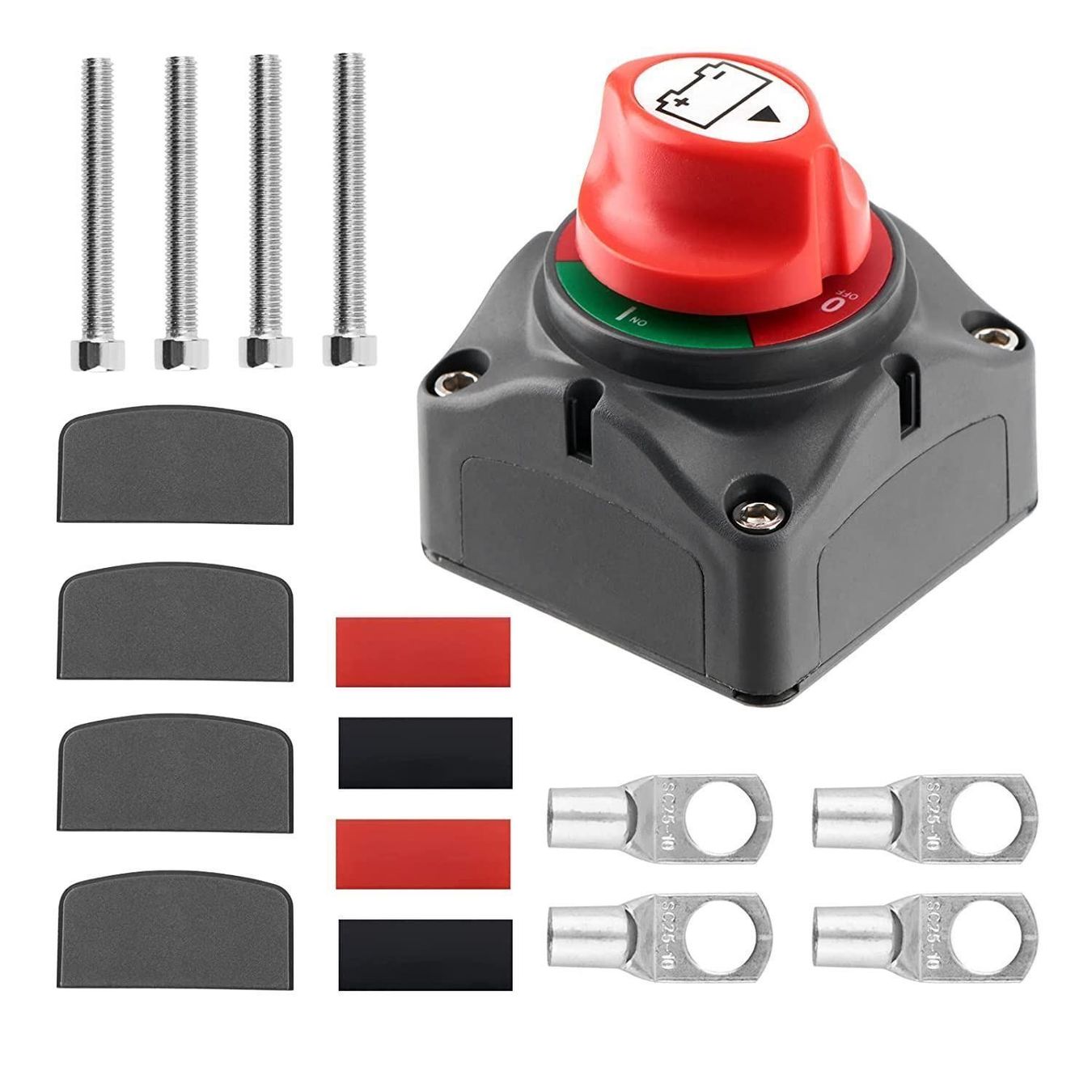 Interruttori: Batterieschalter Trennschalter schalter – Nuovo (secondo la descrizione) da Thun venduto da nuonuoshop 1
