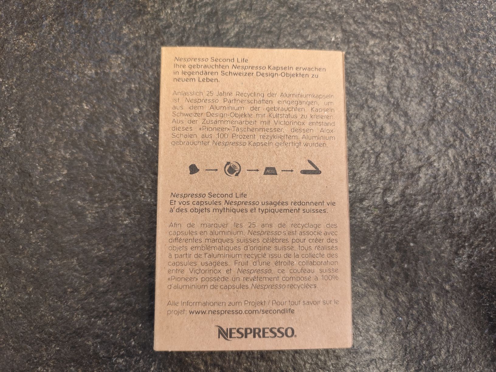 Victorinox Coltelli tascabile: Victorinox Nespresso Arpeggio – Nuovo e nell'imballaggio originale da Hellbühl venduto da 30R_R30 2