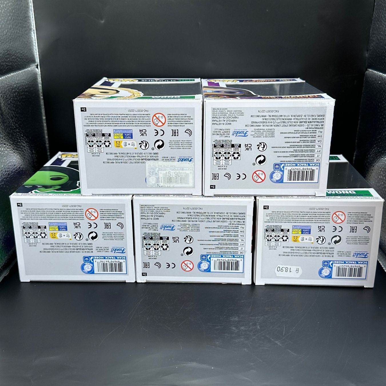 Funko Statuette: Funko Pop Marvel 5Stk Sammlung – Usato da Düdingen venduto da Nerdworld 3
