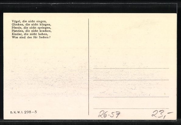 Cartoline postali: Mela Köhler: Mädchen vor ihrem weinend – Usato da Berlin venduto da bartko-reher 1
