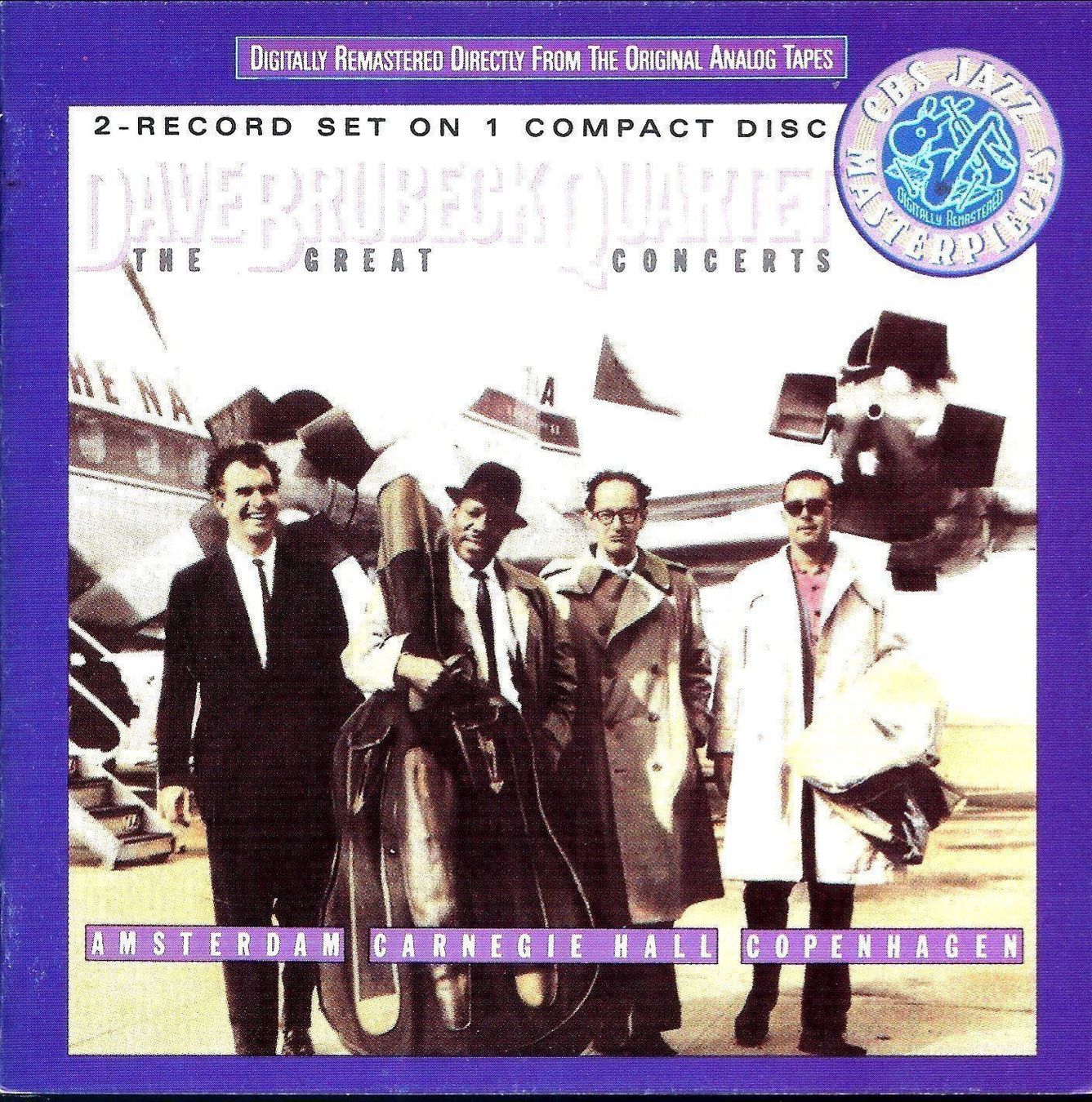 CDs: Dave Brubeck  GREAT CONCERTS.... Jazz CD – D'occasion à Kandergrund par Sososo