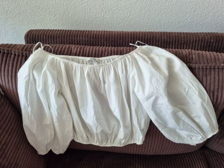 Chemisier blanc WOMAN, taille S, coton 100%