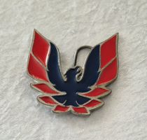 RAR! Vintage Mobtown 2002 Adler-Gurtschnalle Eagle US-Farben