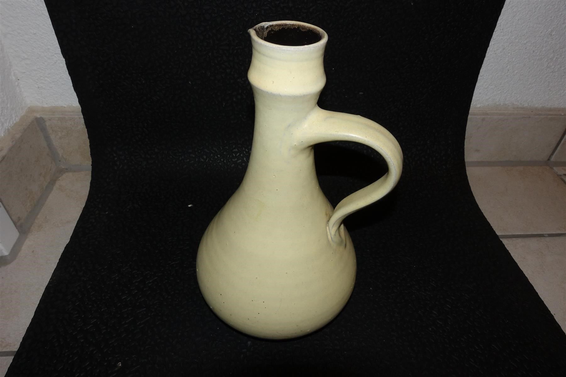 Vasen & Gefässe: Vase, Gefäss, Keramik, beige, Höhe: 24 – Gebraucht aus Aesch ZH von Goonies_1 1