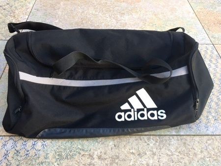 Adidas Sporttasche 65cm, schwarz-weiss
