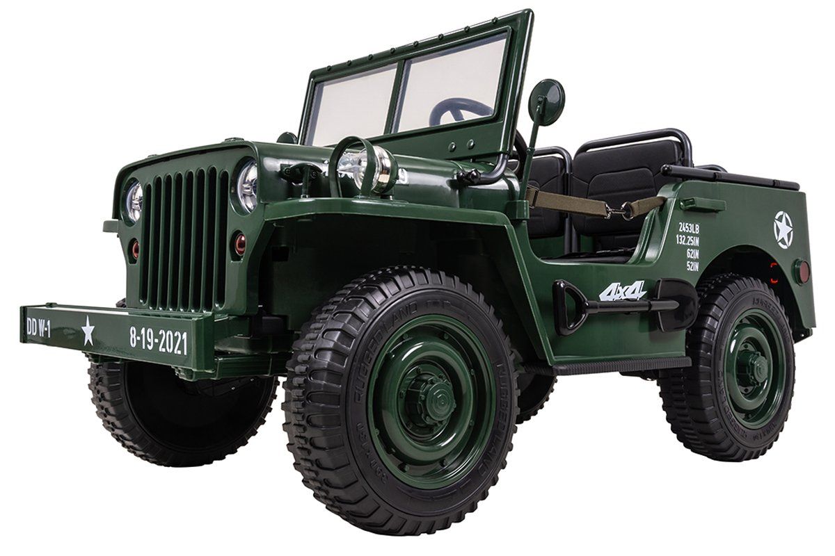 Fahrzeuge für Kinder: Jeep Willys Kinder-Elektroauto, 3 Sitze und 3 Gurte – Neu und originalverpackt aus Cham von G-Money_swiss 2