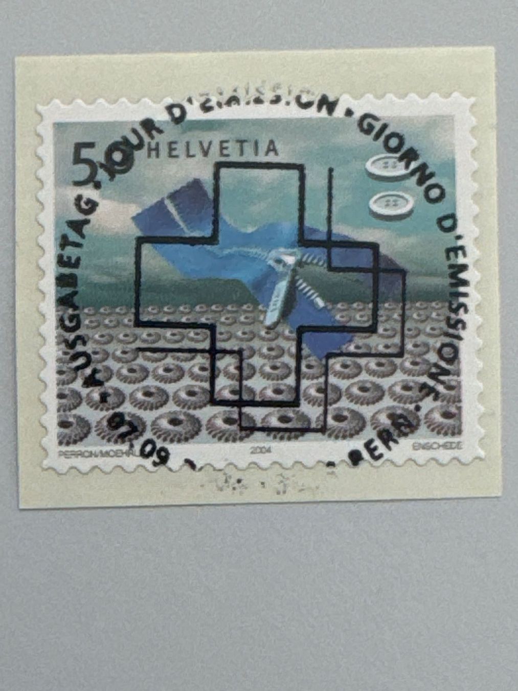 Tutti i francobolli: 2004 Dauermarke Ausgabetag Stempel – Usato da Küssnacht am Rigi venduto da POSTOMASTER
