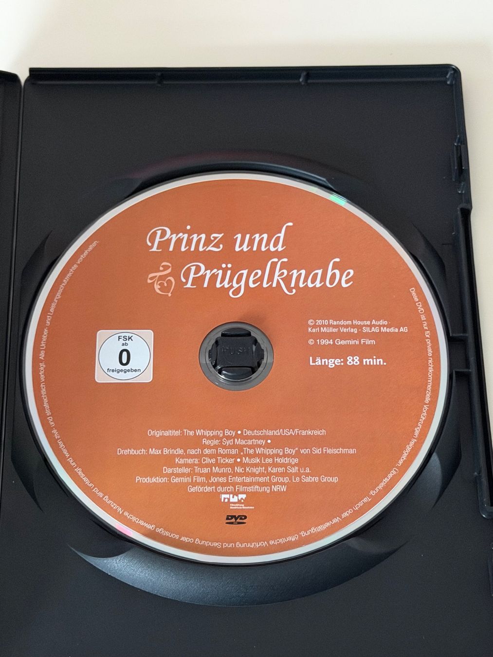 Alle DVDs: Prinz und der Prügelknabe DVD – Gebraucht aus Altstätten SG von sheamus 2
