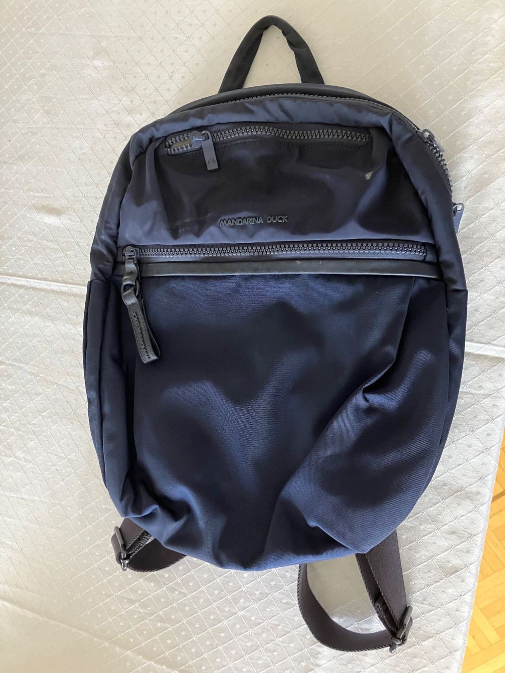 Mandarina Duck Zaini: Rucksack Mandarina Duck, dunkelblau – Usato da Wettingen venduto da Tigabella 2