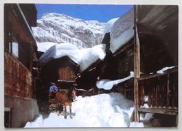 Alte Gasse in Zermatt
