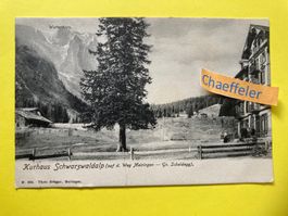 Kurhaus Schwarzwaldalp auf dem Weg Meiringen -Gr. Scheidegg