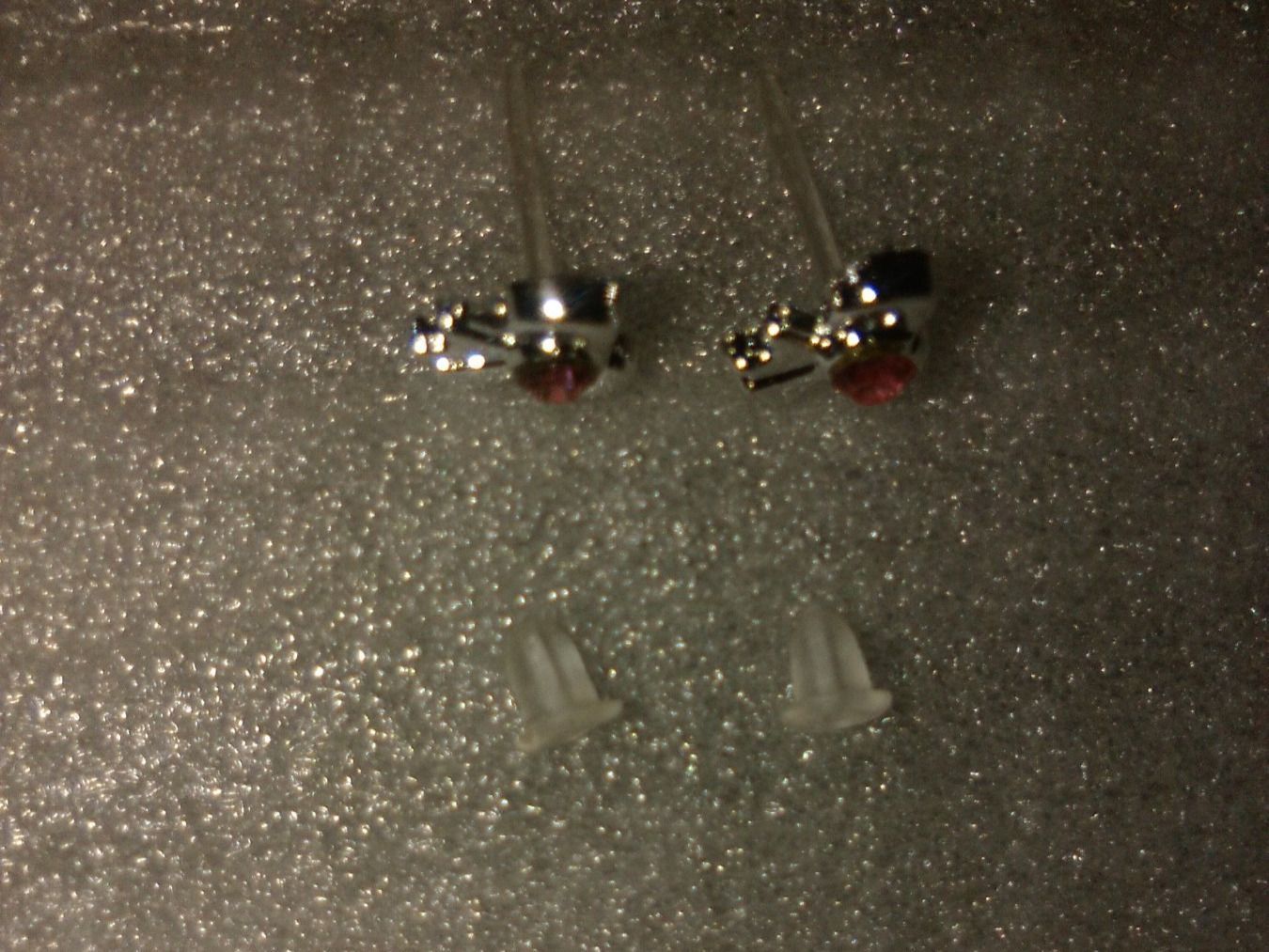 Orecchini pendenti & Orecchini a lobo: OHRRINGE MODESCHMUCK,,,ROSEROT KRISTALL – Nuovo (secondo la descrizione) da Basel venduto da bijoutrie_4 2