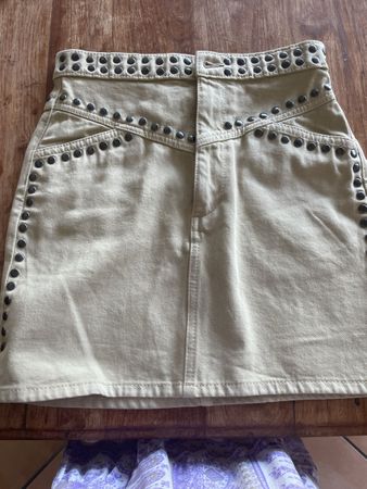 & Other Stories Minirock, beige, Gr. 34, neu mit Etikett! (5