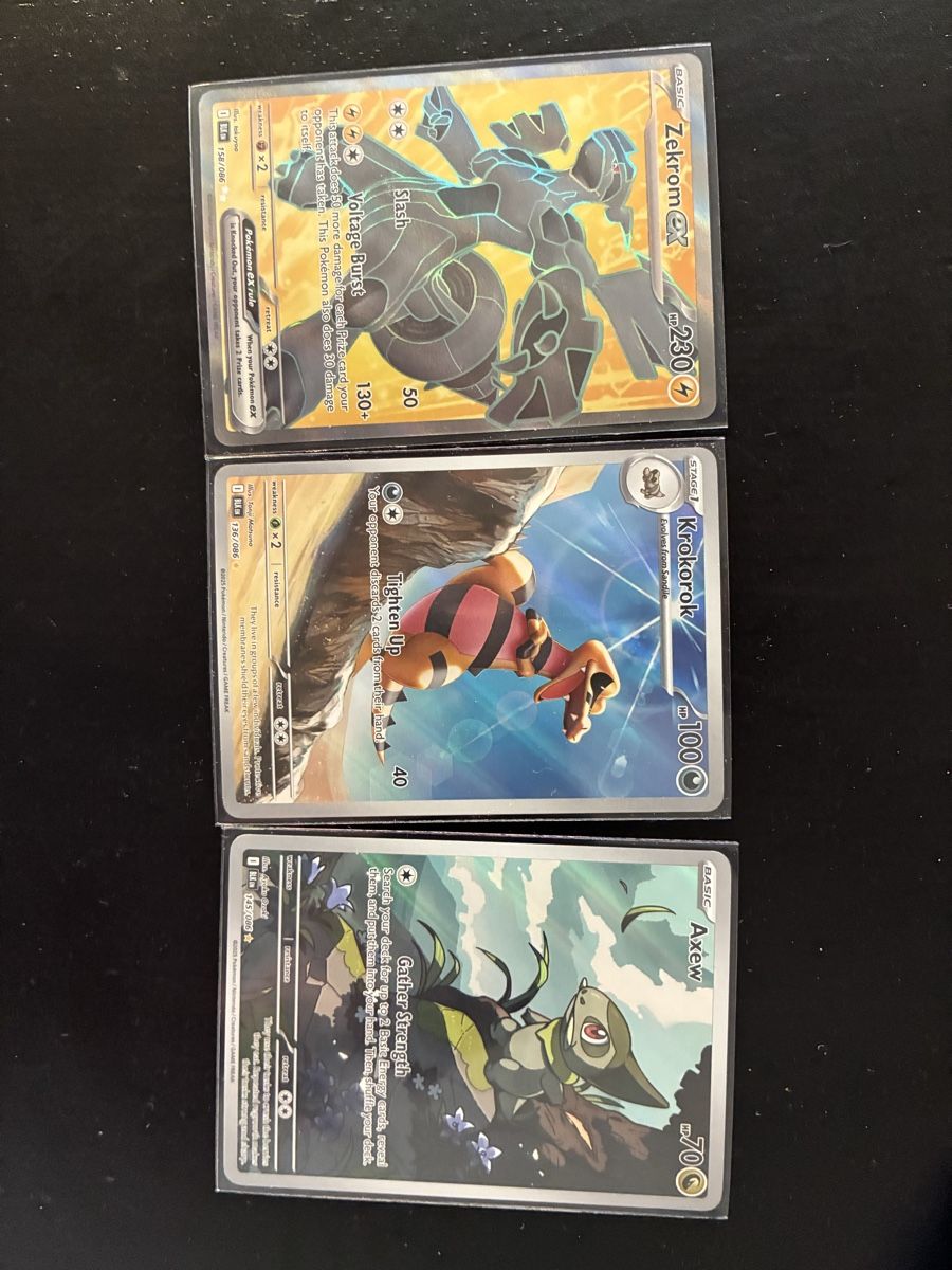 Pokémon Carte collezionabili: Pokemon Karten Set - Black Bolt - Illustration Rare Zekrom – Nuovo (secondo la descrizione) da Männedorf venduto da mutschellen8 1