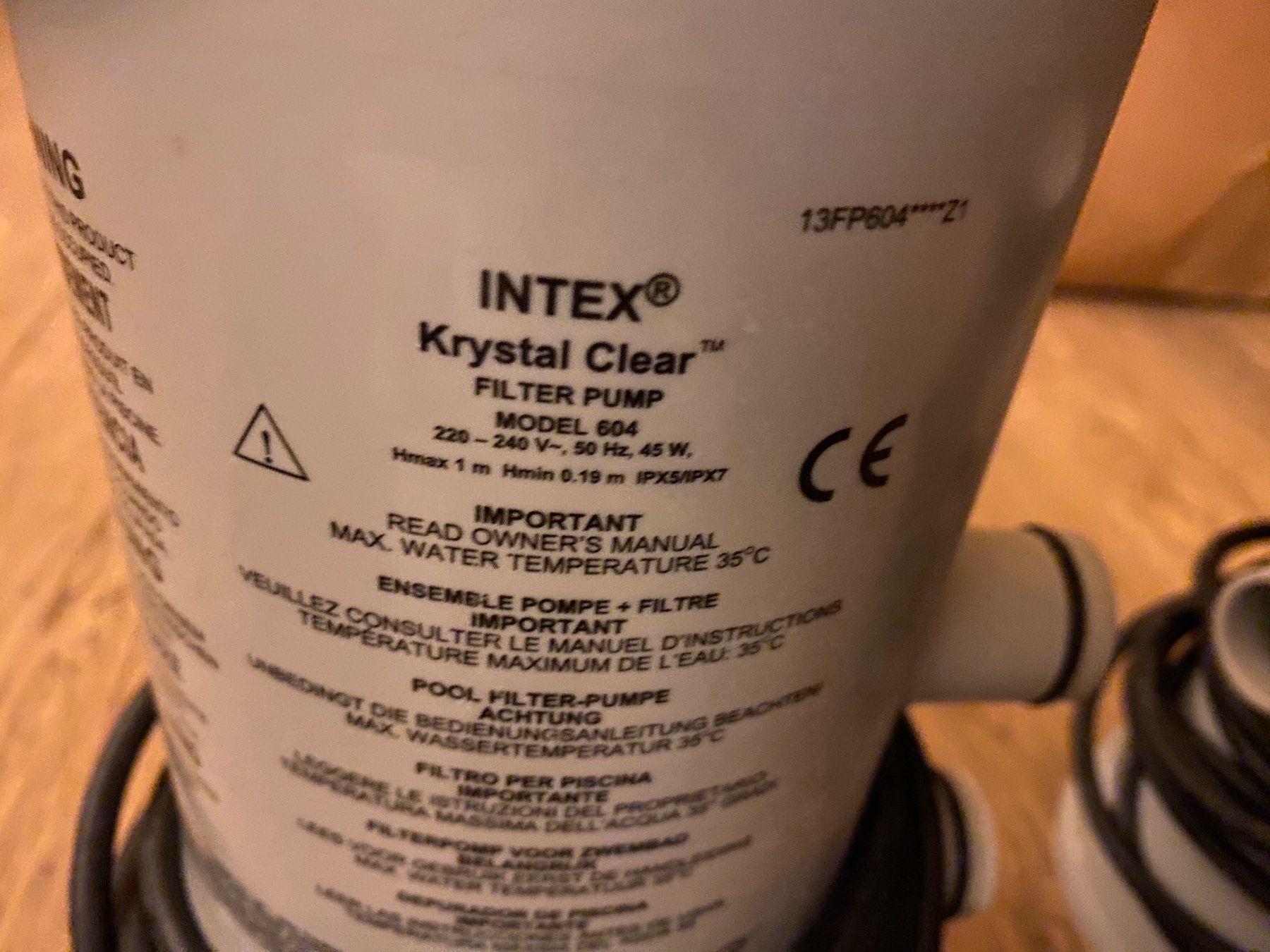 Intex Piscine: Intex Kartuschenfilteranlage Model 604 inkl. Filter – Usato da Lenk im Simmental venduto da Miguelle 1