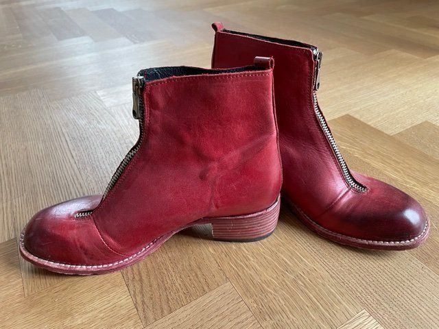 Damenschuhe: NEU: Wunderschöne rote Stiefeletten 36 – Neu (gemäss Beschreibung) aus Bern von Delirious 1