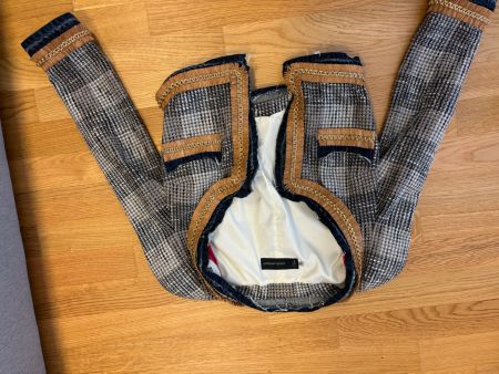 DSQUARED Tweed Jacke mit Detail