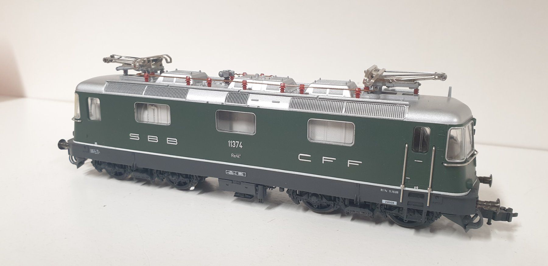 Fleischmann Modellini di ferrovie: Fleischmann SBB Re4/4 4343 ESU Digital – Usato da Neuenhof venduto da ludovicco 3