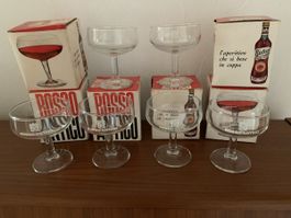 6 Apéritiv Long-Drink Gläser Rosso Antico