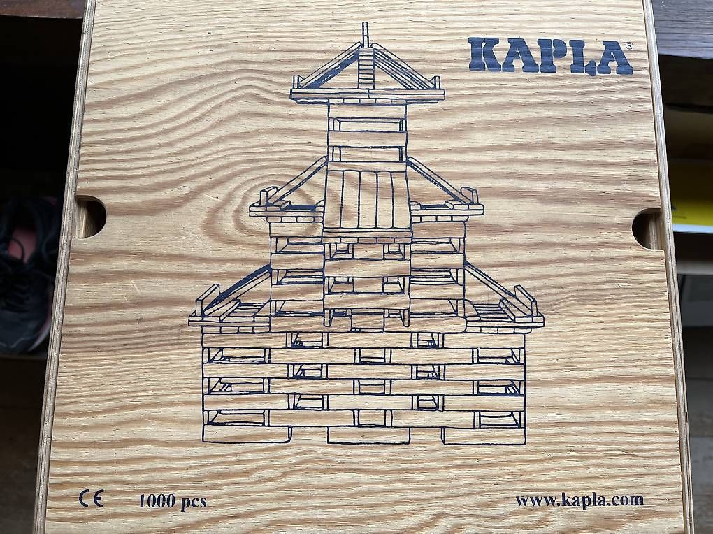 Giocattoli: Kapla Kiste mit 1000 Stück – Usato da Emdthal venduto da bak_p82z