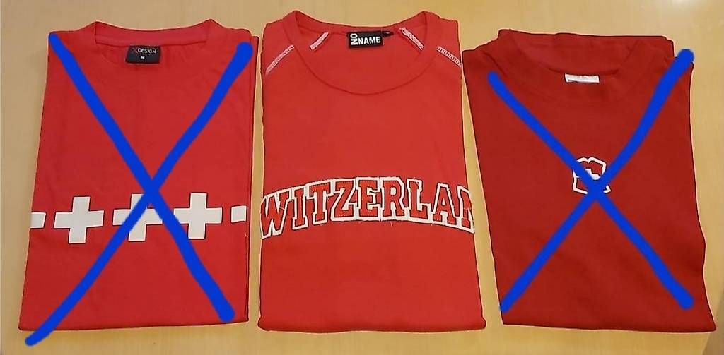 T-shirt: T-Shirt Switzerland L – Usato da Uetendorf venduto da Ladouce