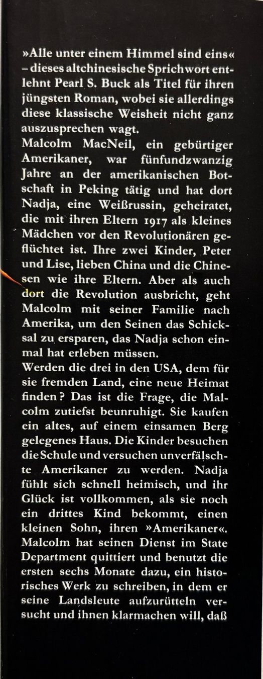 Libri: Alle unter einem Himmel – Usato da Sarnen venduto da Livres 2