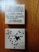 2 Motivstempel aus dem Verkauf