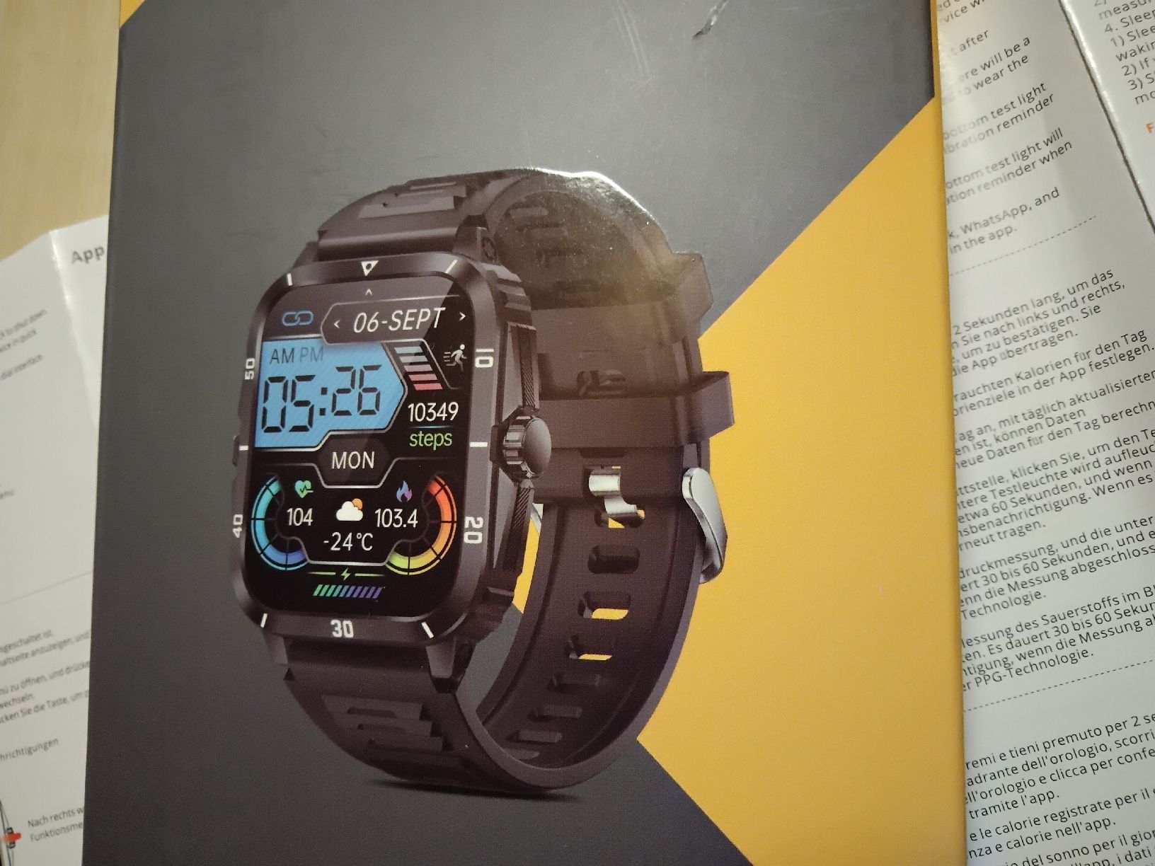 Smartwatch: smart watch – Neu (gemäss Beschreibung) aus FRUTIGEN von Futam 7