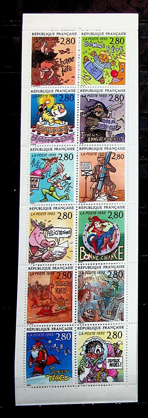 Tutti i francobolli: FRANCE CARNET NEUF** 1993/U821 – Nuovo (secondo la descrizione) da Estavayer-le-Lac venduto da nane85