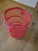 Panier à linge enfant rouge pliable bon état
