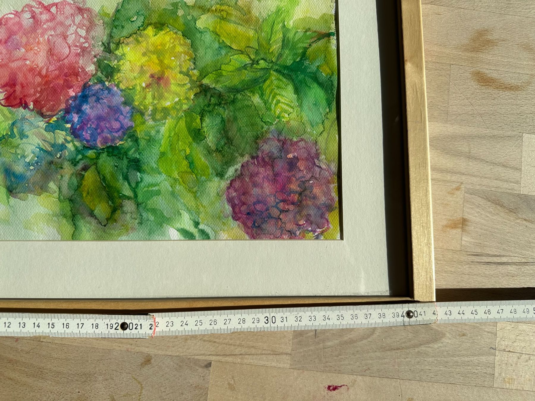 Foto & Immagini: Gerahmtes Bild, Blumen – Usato da Buchberg venduto da jaene 1