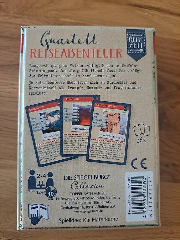 Giochi: Quartett "Reiseabenteuer" – Usato da Basel venduto da kru_m5x5 1