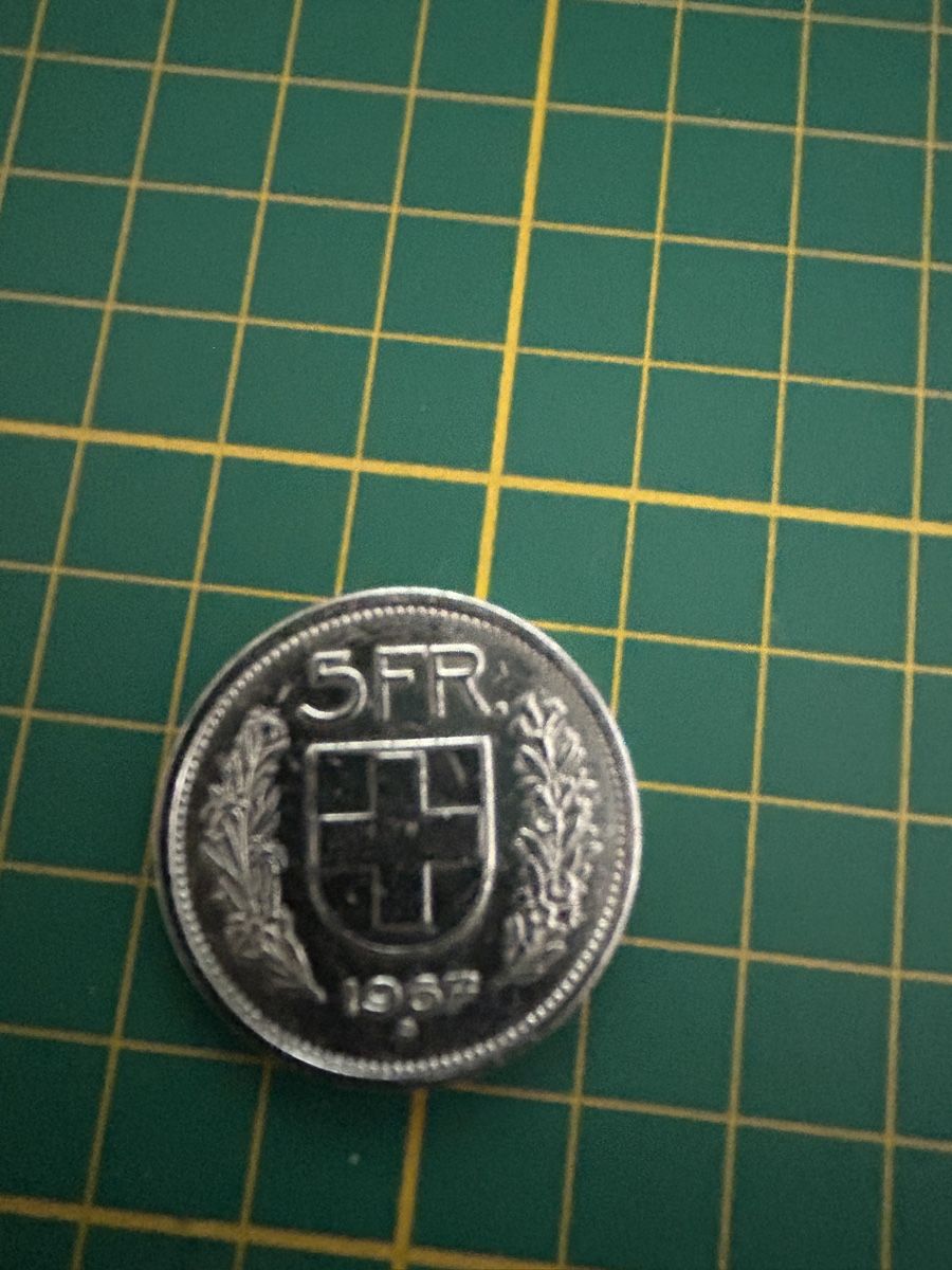 Tutti le monete: 5Fränkler Silber 1967 – Usato da Aesch BL venduto da estrichstaub 1