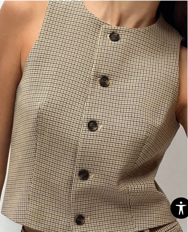 Zara Gilet & Giacche: Zara Weste kariert NEU Gr. S – Nuovo (secondo la descrizione) da Klingnau venduto da Vdado