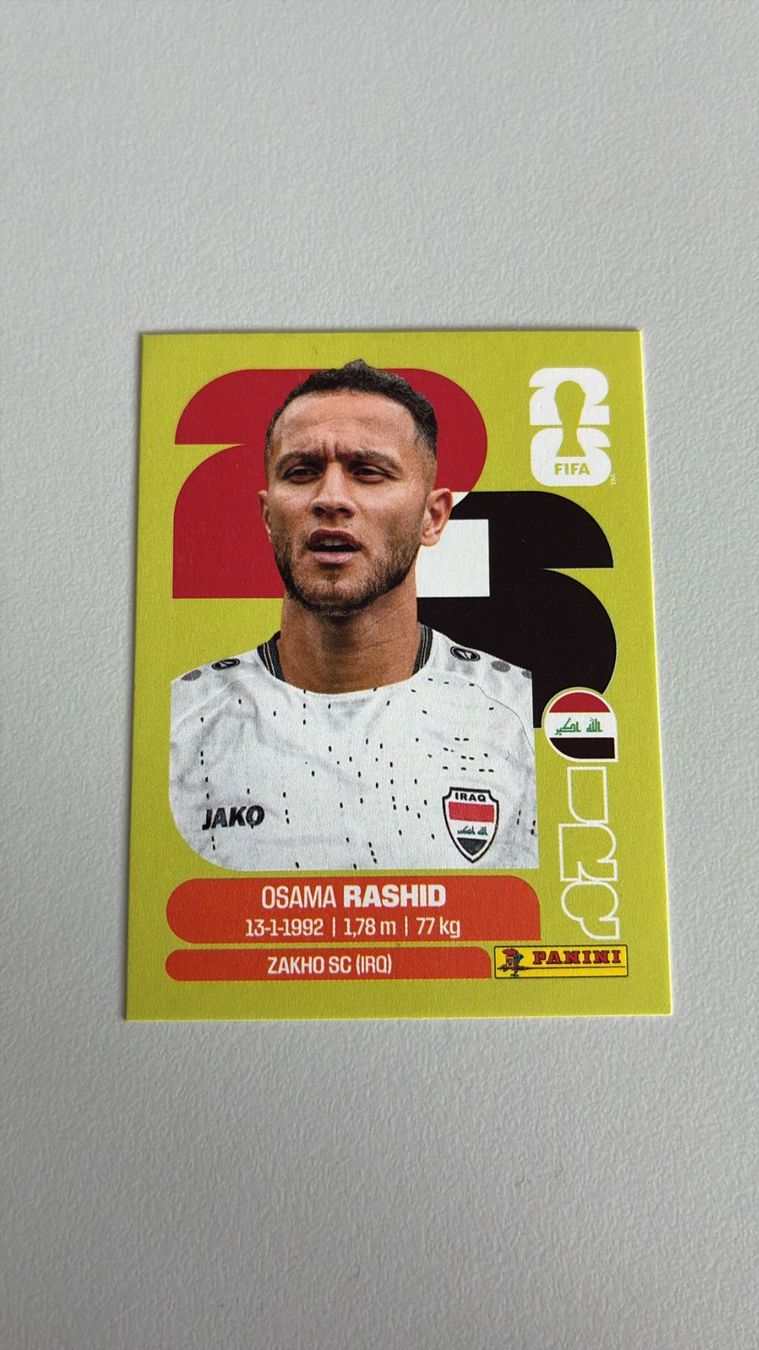 Panini Carte collezionabili: Carte panini 2026 - IRQ 17 – Nuovo (secondo la descrizione) da La Neuveville venduto da Ibo2300