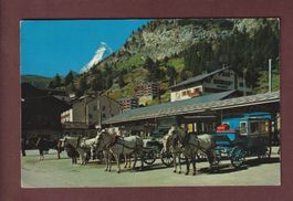 ZERMATT - Kutsche - Matterhorn