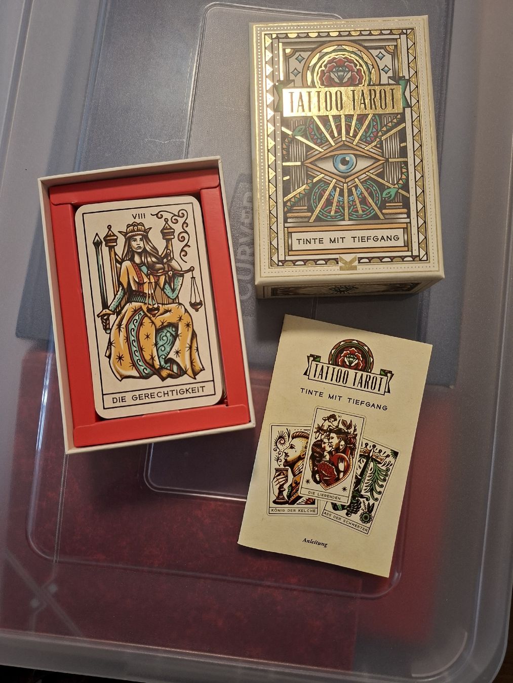Jeux: Tattoo Tarot Karten – Neuf (Voir description) à Eschenbach LU par Stephhofmann 1