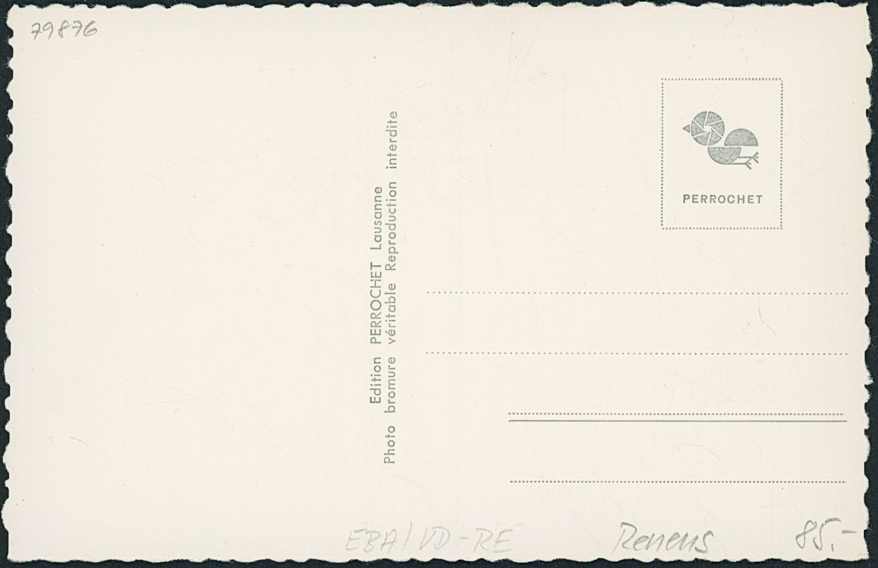 Cartoline postali: VD Renens - Bahnhof - Bahn – Nuovo (secondo la descrizione) da Schindellegi venduto da leecollect 1