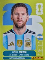 Panini WM 2022 Argentinien Messi Sticker