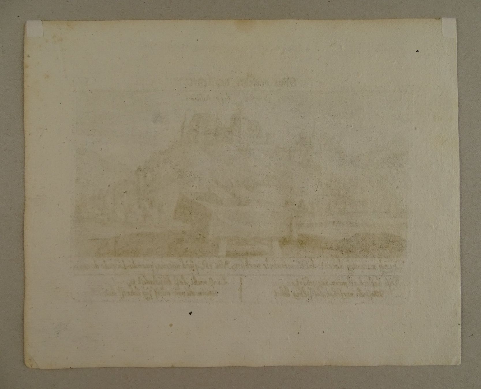 Stiche: FARNSBURG, BASEL-LANDSCHAFT, KUPFERSTICH UM 1630 – Gebraucht aus Grüningen von Kartensammler 7
