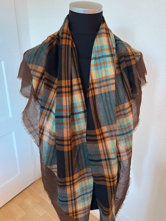 Colora Foulard, 100% Wolle, NEU