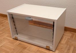6 HE Desktop-Rack von Thomann 19 Zoll 19" inkl. Plexiglas