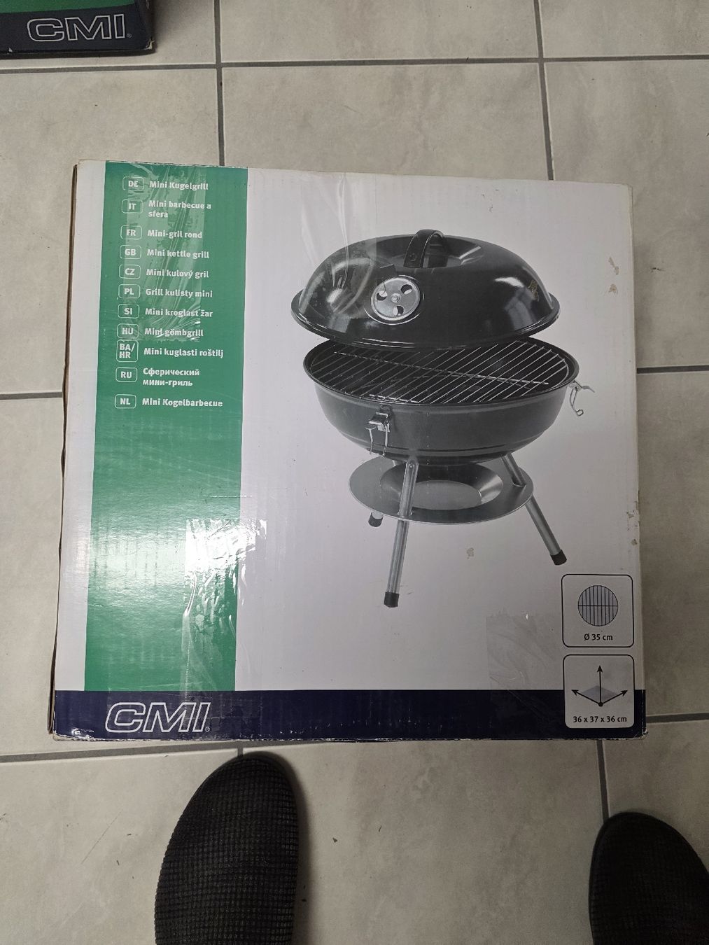 Griglie: Kleiner Holzkohlengrill – Nuovo e nell'imballaggio originale da Buchs ZH venduto da 1948Mustermann 2
