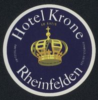 Kofferaufkleber Rheinfelden, Das Hotel K