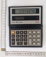 AEG Olympia LCD 186 Solar Rechner - Vintage Taschenrechner